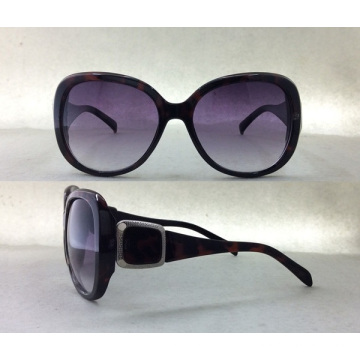 Hochwertige Mode Eyewear Übergroße Sonnenbrille für Lady Traveling P25031